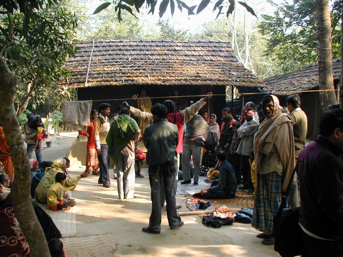 A local health center in rural India