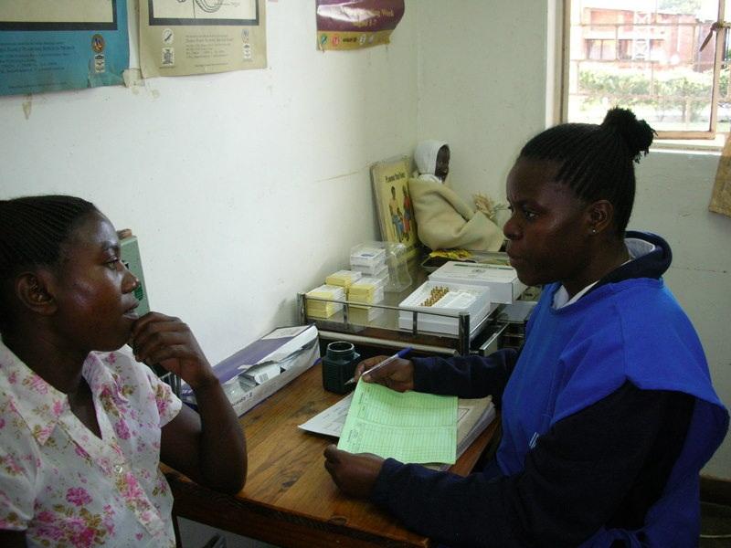 A woman solicits advice from her doctor