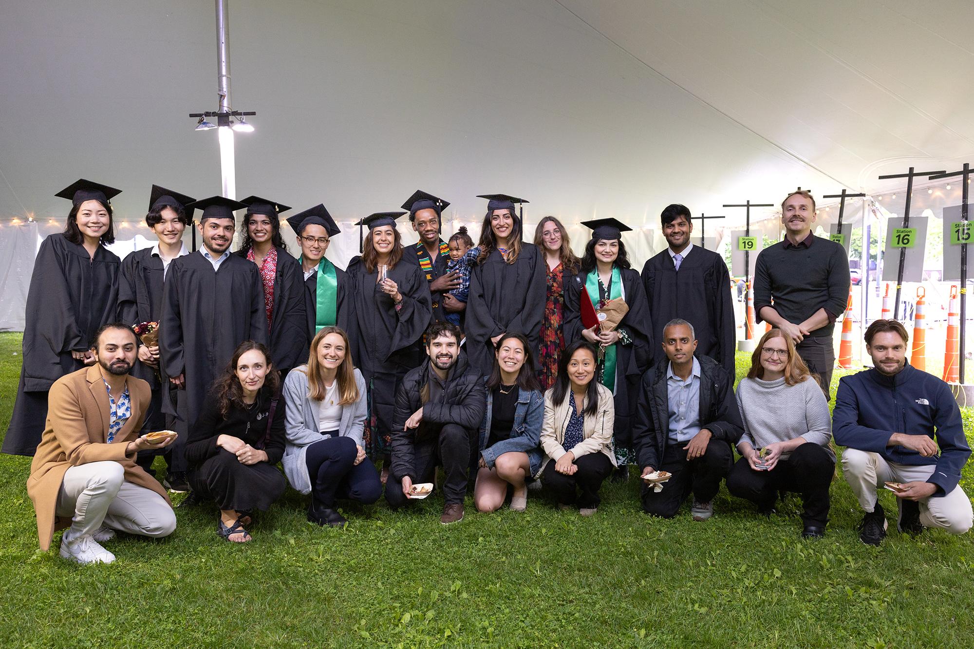 Group photo at the SHASS graduation ceremony