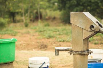 Water point in Malawi