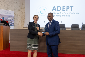 Pascaline Dupas welcoming ENSEA into ADEPT